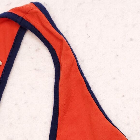 Banana Republic Pullover Casual Tank Top Shirt Womens Size Small S Orange Blue - Picture 6 of 8